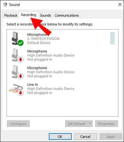 Abra as configurações de som no Windows 10 clicando com o botão direito do mouse no ícone do alto-falante na barra de tarefas e selecionando Som.
Navegue até a guia Reprodução e selecione o dispositivo de áudio que está apresentando o problema do volume aumentando sozinho.