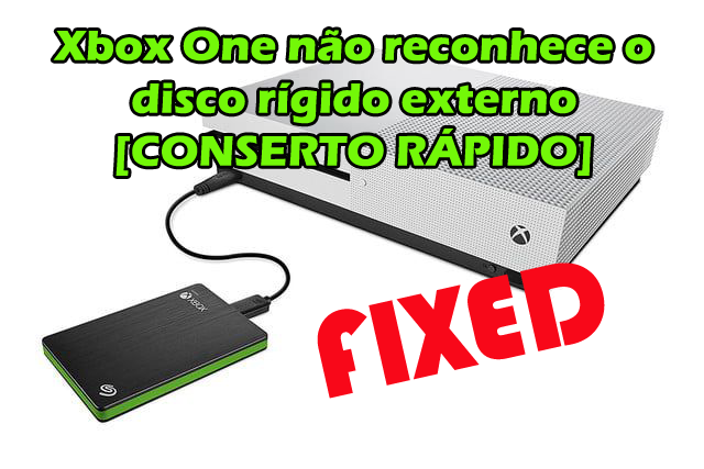 Ejete qualquer disco que possa estar dentro do console.
Desconecte todos os dispositivos externos conectados ao Xbox One, como discos rígidos externos ou dispositivos USB.