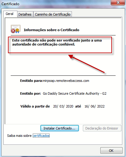 Erro de cadeia de certificados: Esse erro ocorre quando a cadeia de certificados SSL não está configurada corretamente.
Erro de certificado revogado: Esse erro ocorre quando o certificado SSL do site foi revogado e não é mais confiável.