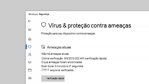 Execute uma verificação completa do seu sistema usando um programa antivírus confiável.
Remova qualquer malware ou vírus detectado.