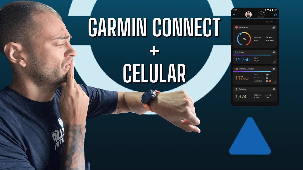Instale o aplicativo Garmin Connect novamente.
Abra o aplicativo e faça login na sua conta.
