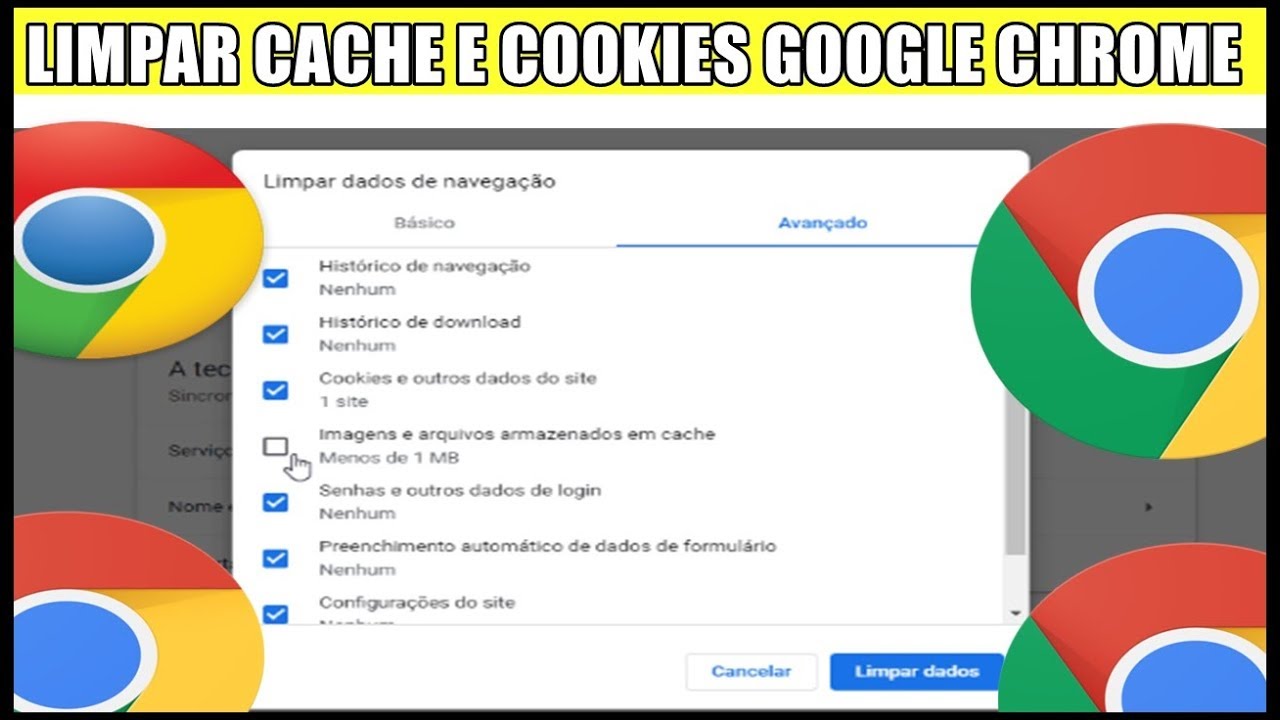 Limpar o cache e os cookies do navegador.
Desativar as extensões do Google Chrome.