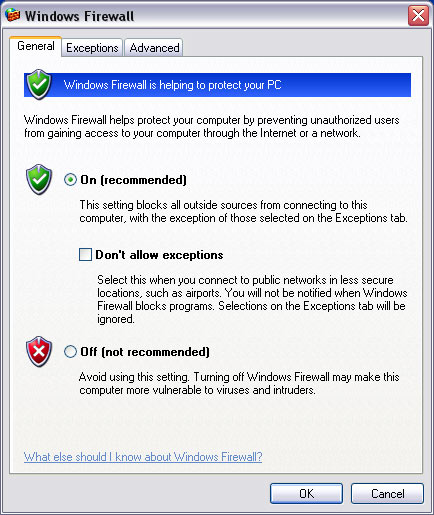Passo 1: Abra as configurações do Firewall do Windows
Passo 2: Clique em Firewall do Windows Defender