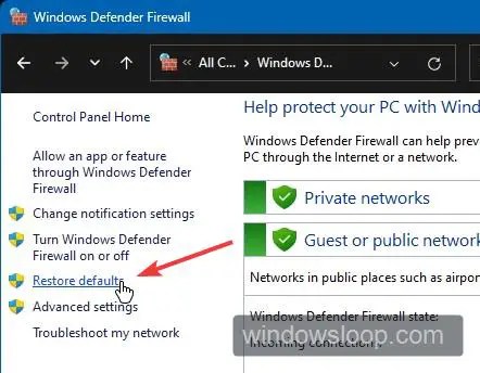 Passo 1: Abra o Windows Defender.
Passo 2: Clique em Configurações na parte inferior da janela.