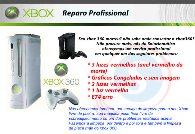 Quais são os sinais de alerta que indicam que o problema do Xbox 360 é mais grave?
Quanto custa o conserto de um Xbox 360 com problemas de beeps?