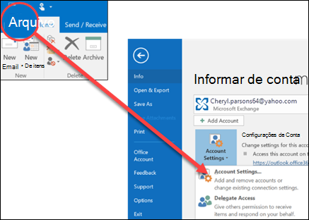 Selecione o perfil do Outlook afetado e clique em Remover.
Crie um novo perfil do Outlook e configure suas contas de email novamente.