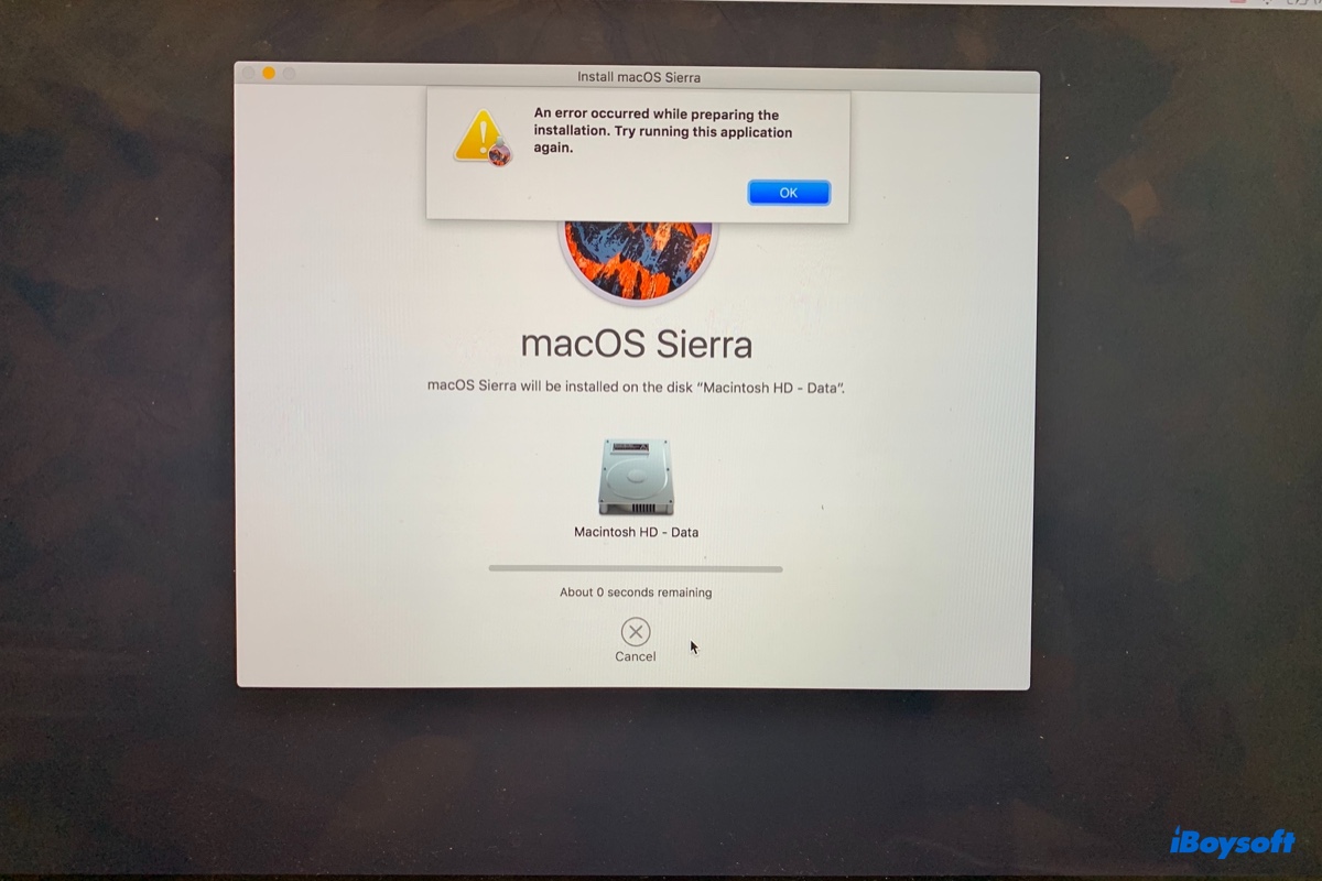 Siga as instruções na tela para concluir a instalação
Reinicie o Mac após a instalação ser concluída